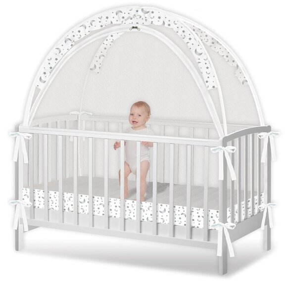 Other - Crib Tent - Crib Net to Keep Baby in, Stop Baby from Climbing Out of Crib, Pop U